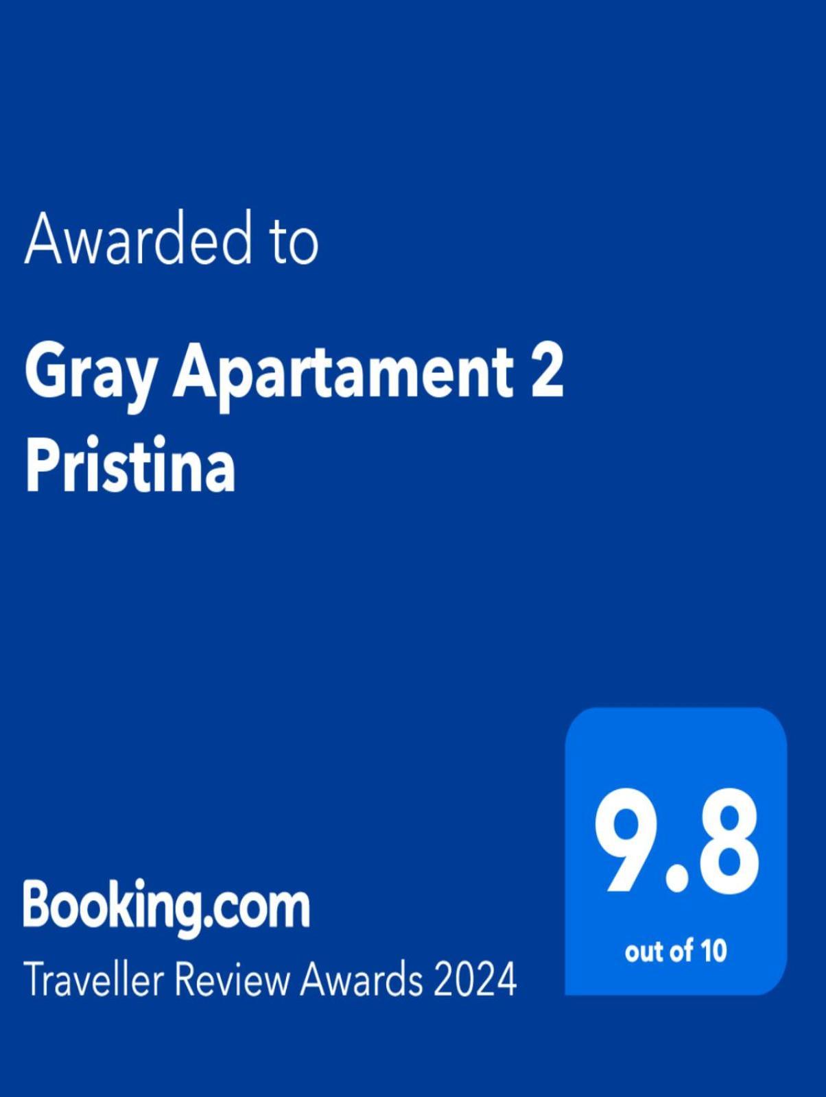 Gray Apartament 2 Pristina Eksteriør billede